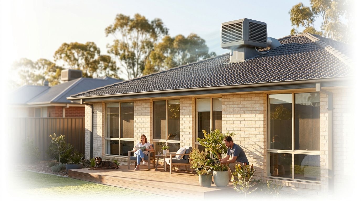 evaporative air conditioning how it works