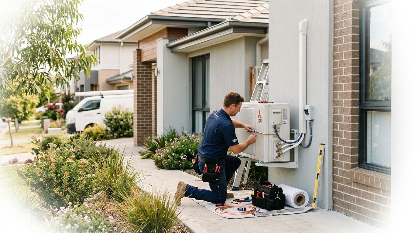 installing an air conditioning unit