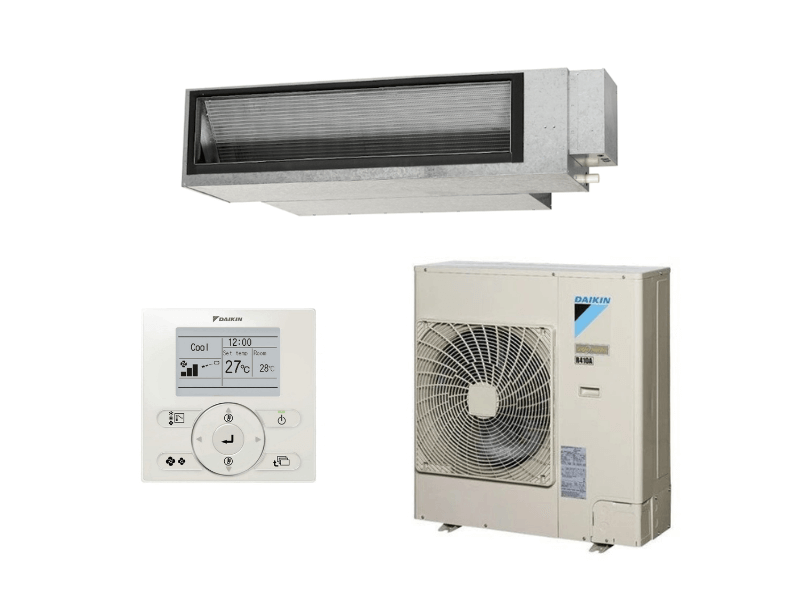 Daikin 10kW 3 phase Inverter Ducted Air Conditioner FDYAN100AV1 / RZA100C2Y1