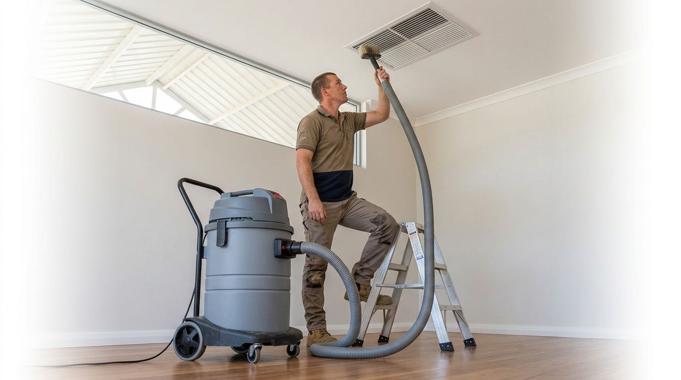 how to clean ducted air conditioning