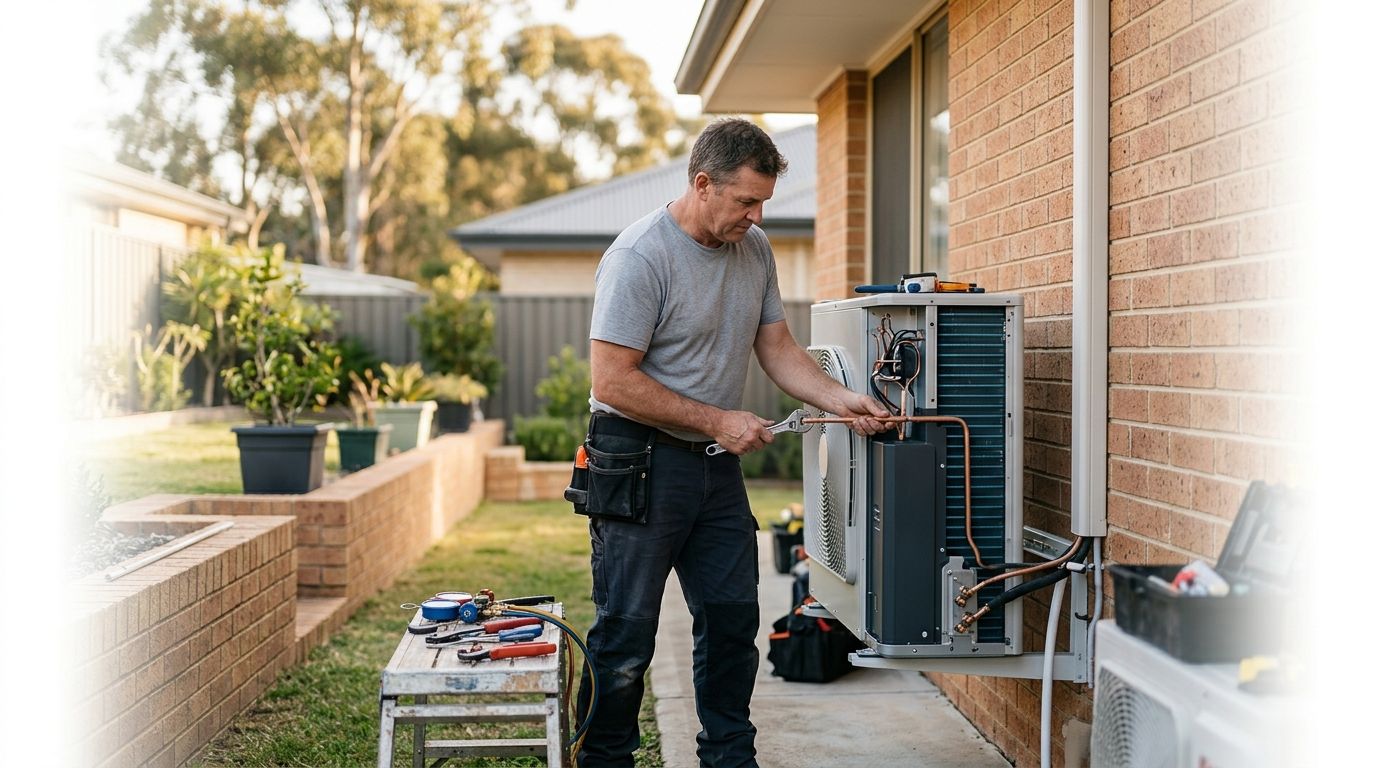 install split system air conditioner