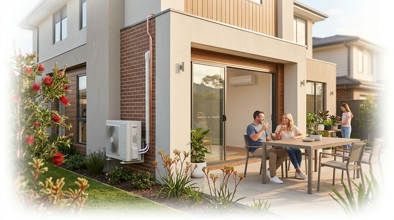 reverse cycle air conditioning vs split system