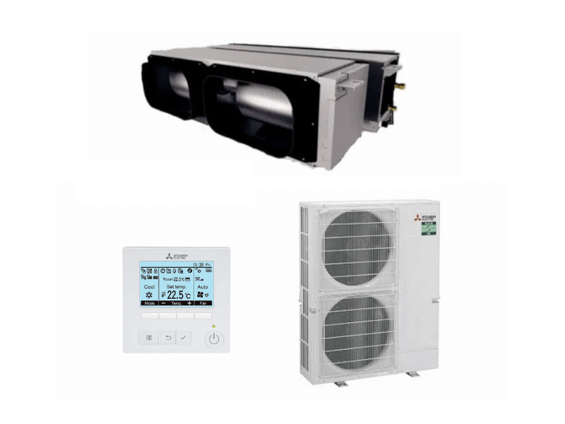 Mitsubishi Electric 16kW 3 Phase Inverter Ducted Air Conditioner PEA-M160HAA