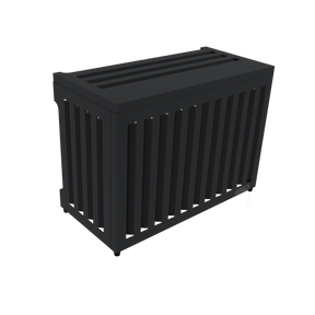 Air Conditioning Cover - AC Aluminium Louvred Screen