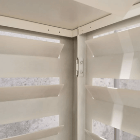 Air Conditioning Cover - AC Aluminium Louvred Screen
