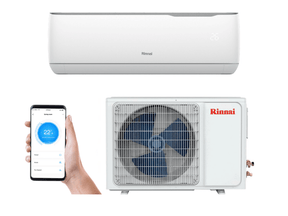 Rinnai 2.5kW T Series Inverter Split System HSNRT25B - Built-in WiFi